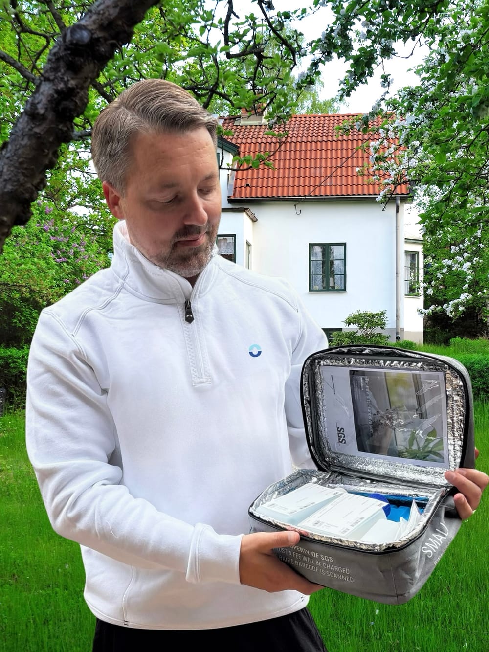 Carl Johan Rudberg, rådgivare på Svenskt Vattenprov